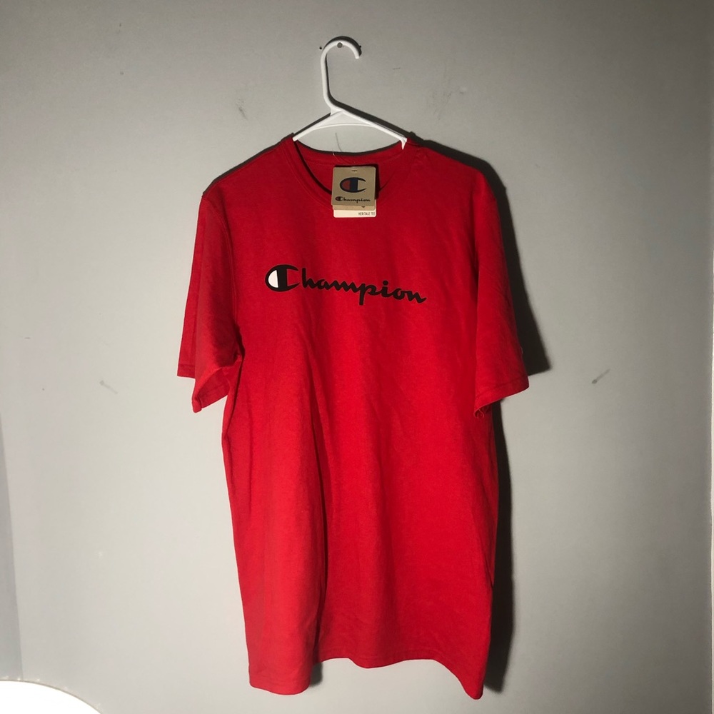 Brand New Red Champion T-shirt